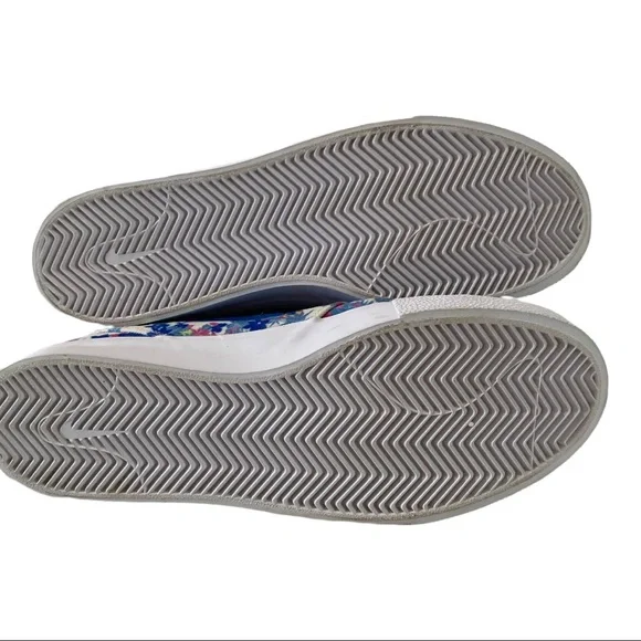 Nike-SB Janoski Canvas RM - Men’s Sneaker, Blue White Floral, Unique  Sz 8 - Picture 8 of 9